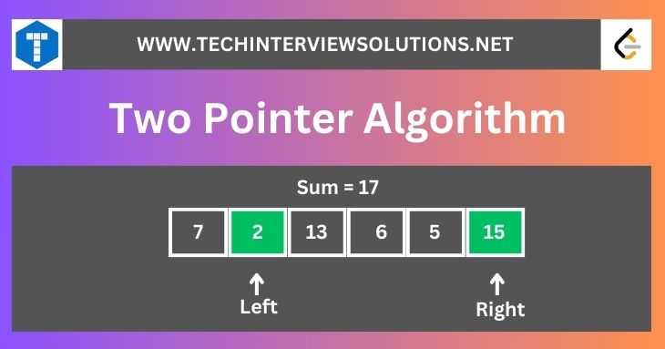 Two Pointers Approach