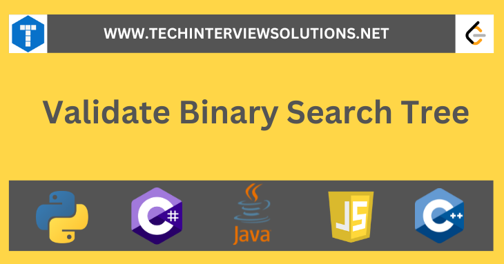 Validate Binary Search Tree